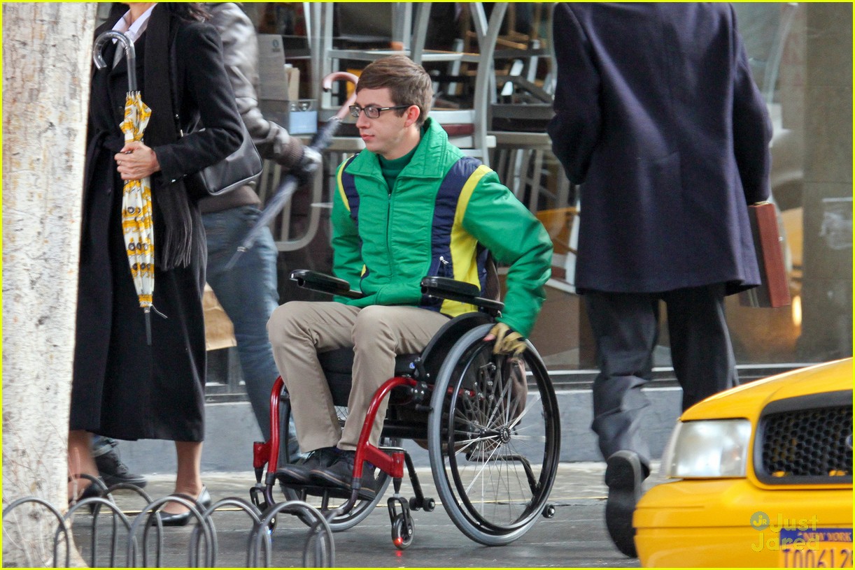 glee wheelchair kid