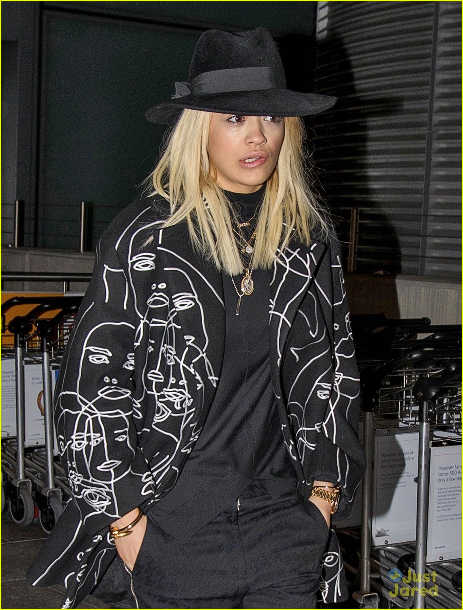 Full Sized Photo of rita ora back in london after nyfw 08 | Rita Ora ...