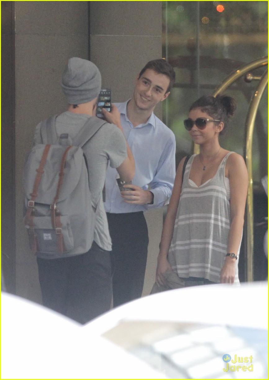 Sarah Hyland & Matt Prokop: Hand-In-Hand China Town Walk in Sydney