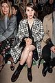 zosia mamet front row at carven fashion show 02