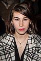 zosia mamet front row at carven fashion show 04