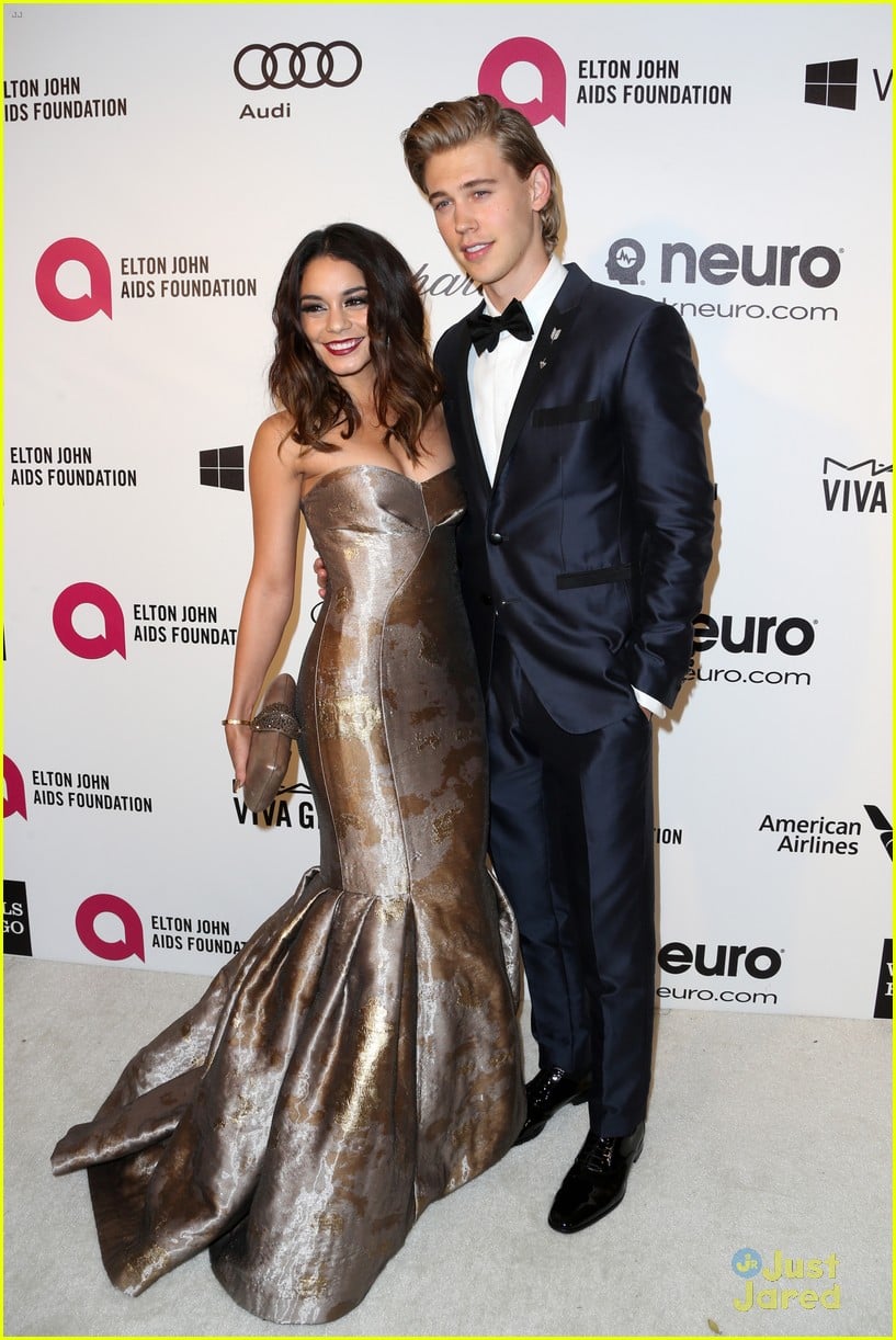 Vanessa Hudgens & Austin Butler EJAF Oscars Party Pair! Photo 648732