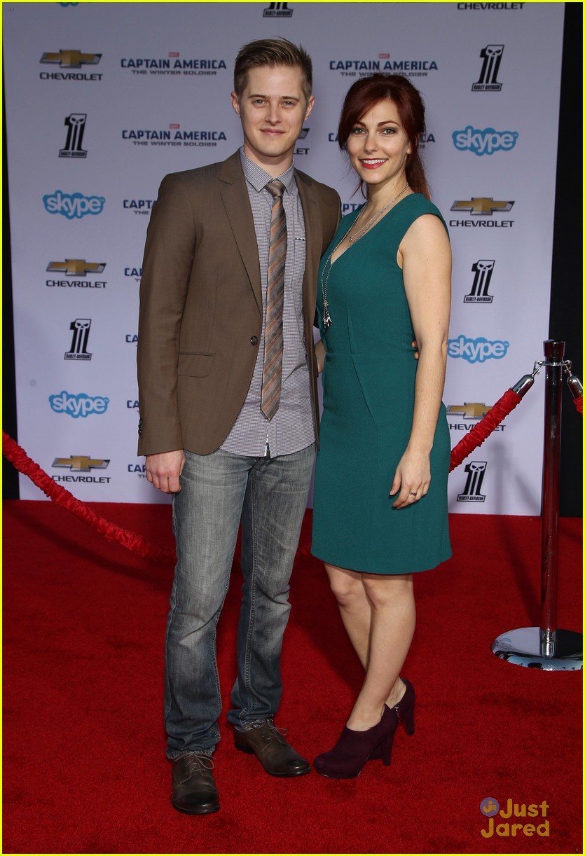 Jean-Luc Bilodeau Steals Captain America's Motorcycle at Premiere ...