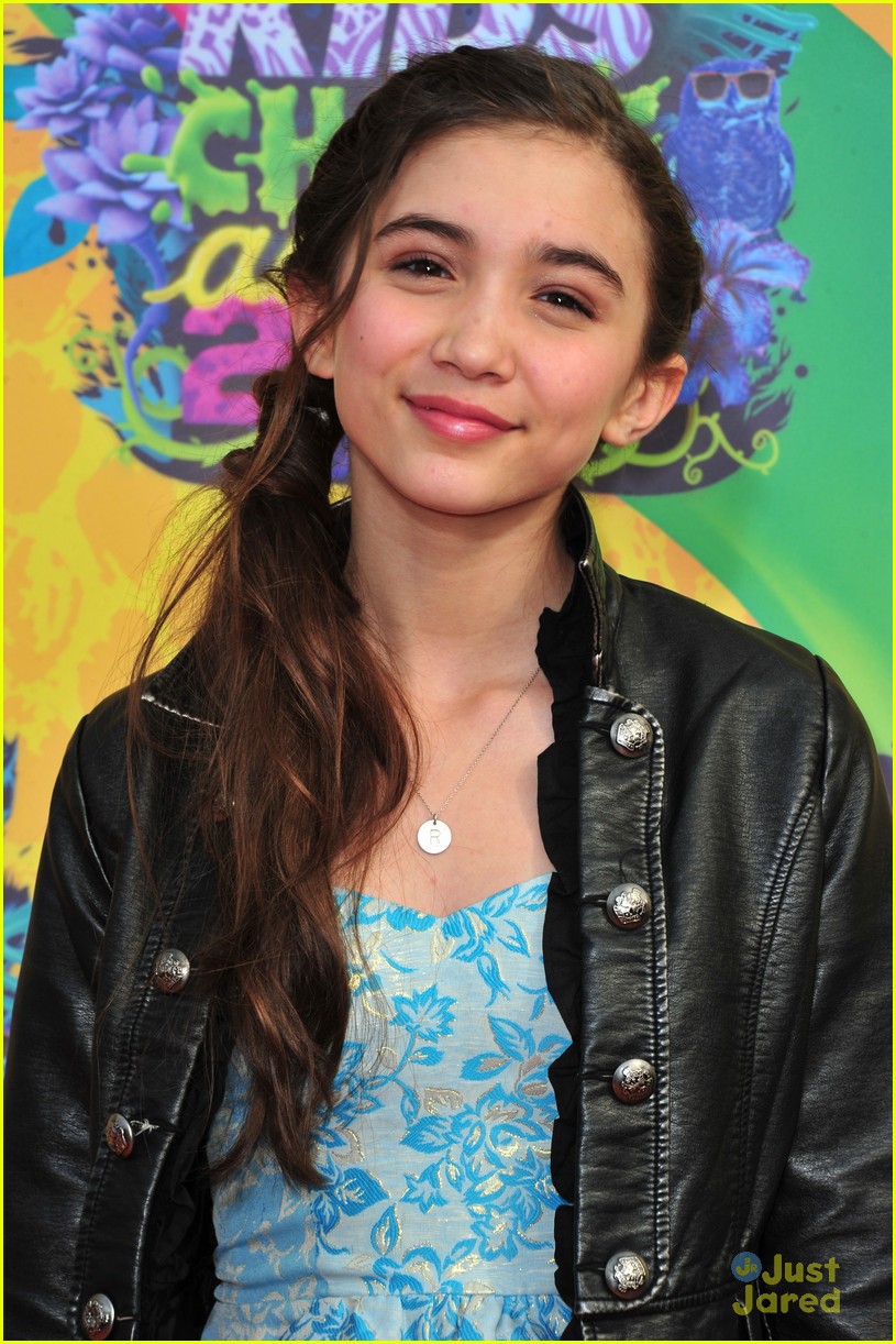 Rowan Blanchard is Super Stylish at the Kids' Choice Awards 2014