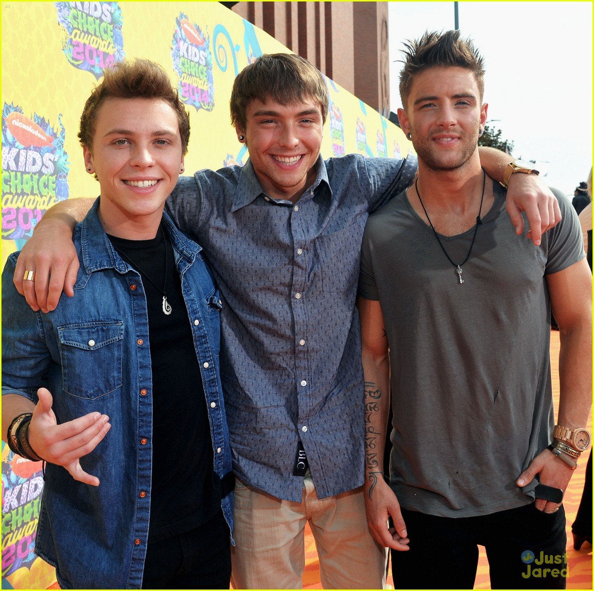 Slime Faces Ready - Emblem3 Hit Up Kids' Choice Awards 2014 | Photo ...