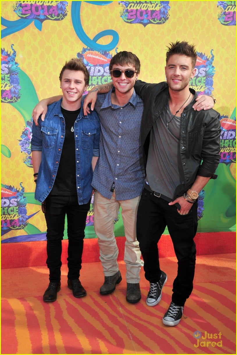 Slime Faces Ready - Emblem3 Hit Up Kids' Choice Awards 2014 | Photo ...