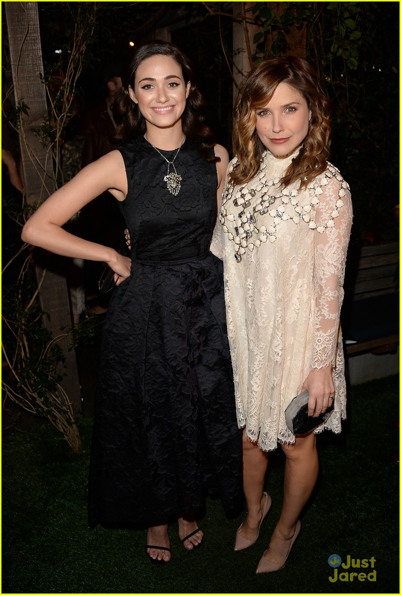 Emmy Rossum & Camilla Belle: H&M Conscious Collection Dinner with