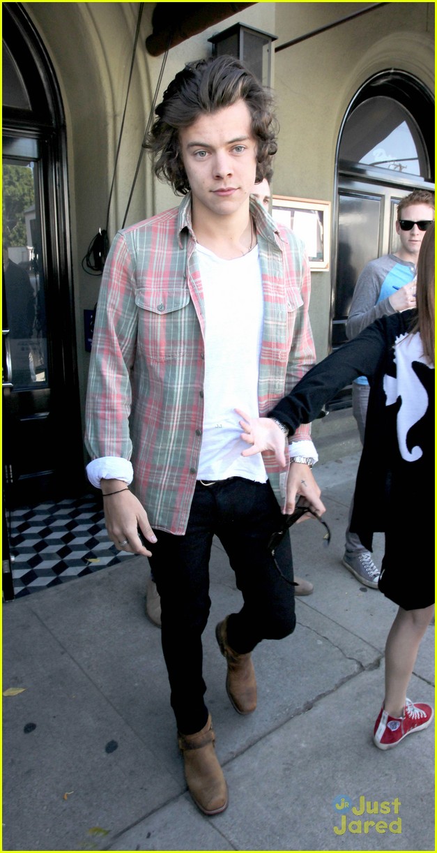 Harry Styles Braves Sea of Paparazzi for Lunch in West Hollywood: Photo  651978, Harry Styles, One Direction Pictures