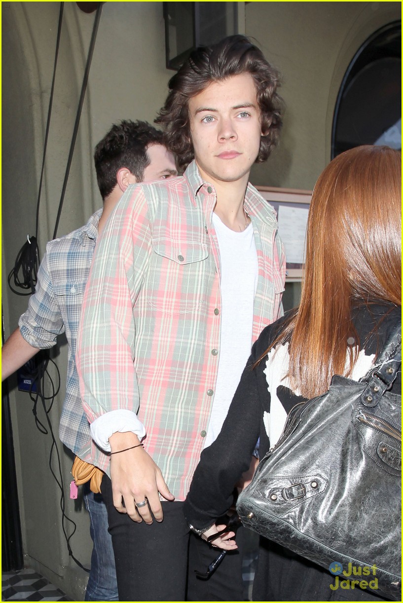 Harry Styles Braves Sea of Paparazzi for Lunch in West Hollywood: Photo  651988, Harry Styles, One Direction Pictures