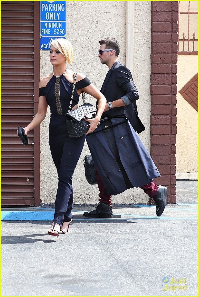 James Maslow & Peta Murgatroyd Head to Dance Practice After KCAs 2014