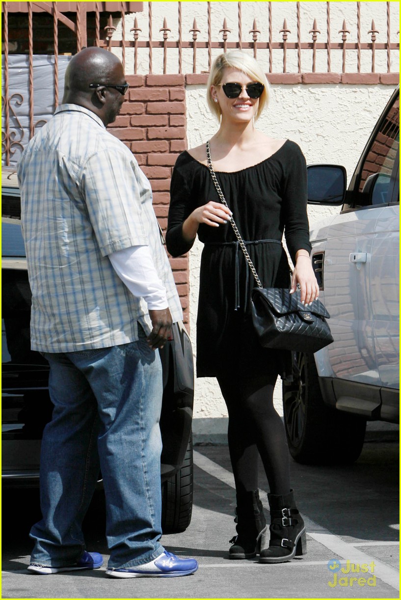 Full Sized Photo of james maslow peta murgatroyd dance studio after