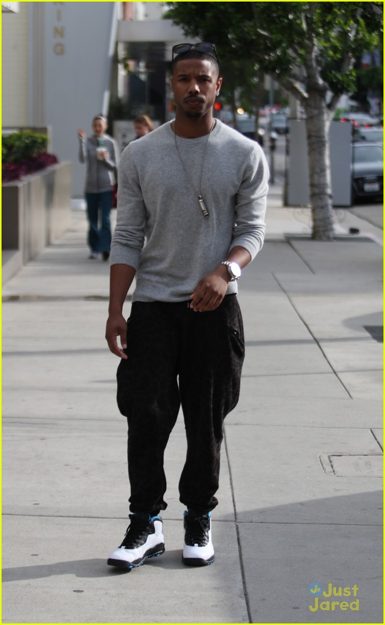 Michael B. Jordan Has Spring Weekend Style Locked Down