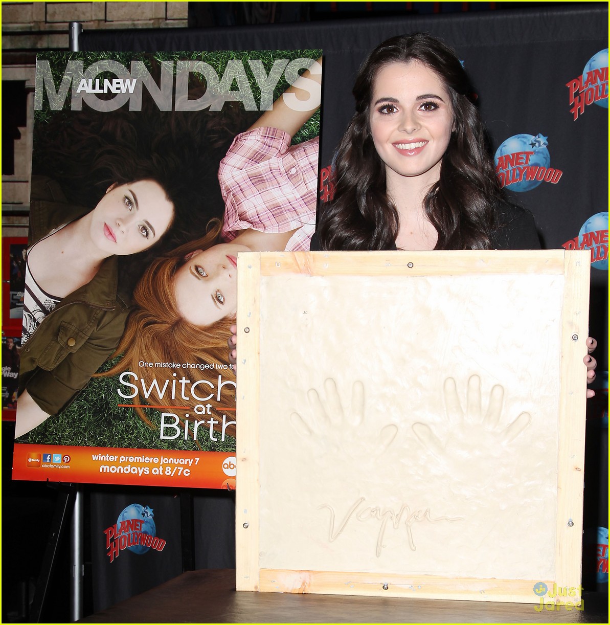 Full Sized Photo of vanessa marano planet hollywood nyc 16 | Vanessa