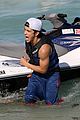 austin mahone shirtless beachside selfies with fans 30