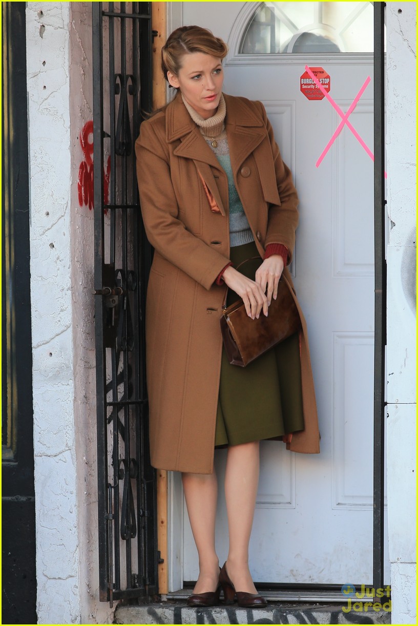 Full Sized Photo of blake lively back filming age adaline after set ...