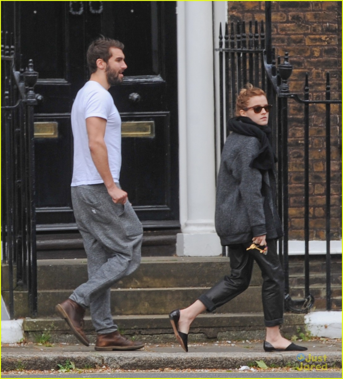 Emma Watson & Boyfriend Matthew Janney Take Casual Weekend Stroll ...