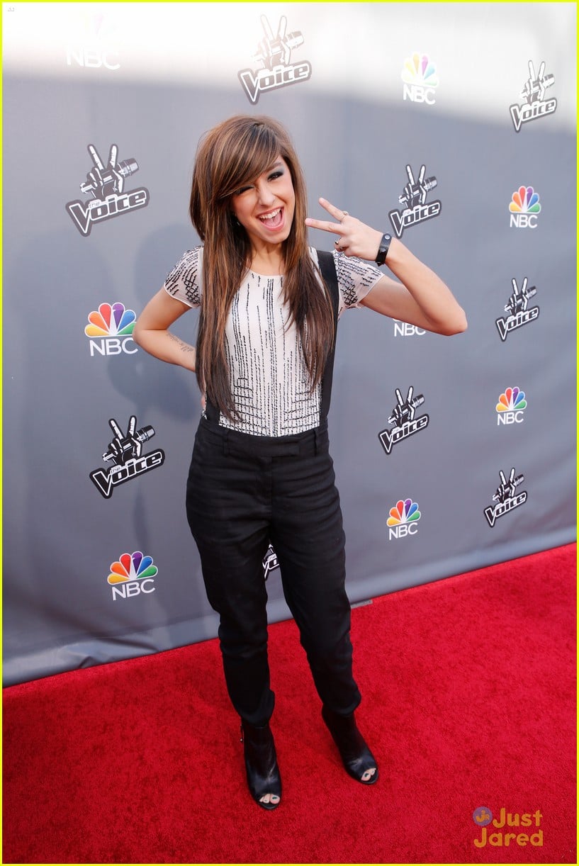 Full Sized Photo of christina grimmie voice top 12 party 03 | Christina