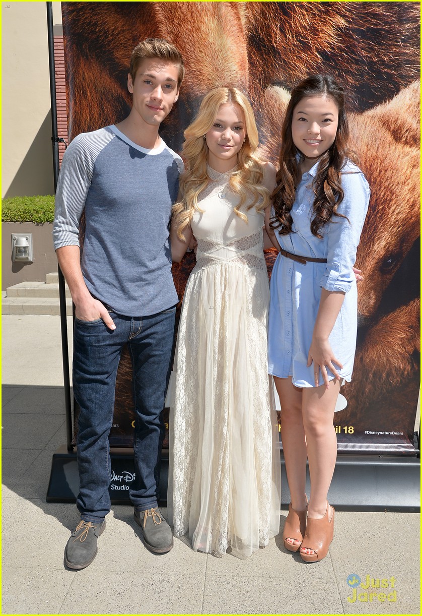 Olivia Holt Hosts 'Bears' Screening & Brings Along 'I Didn't Do It