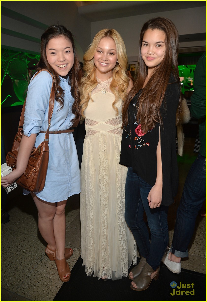 Olivia Holt Hosts 'Bears' Screening & Brings Along 'I Didn't Do It ...