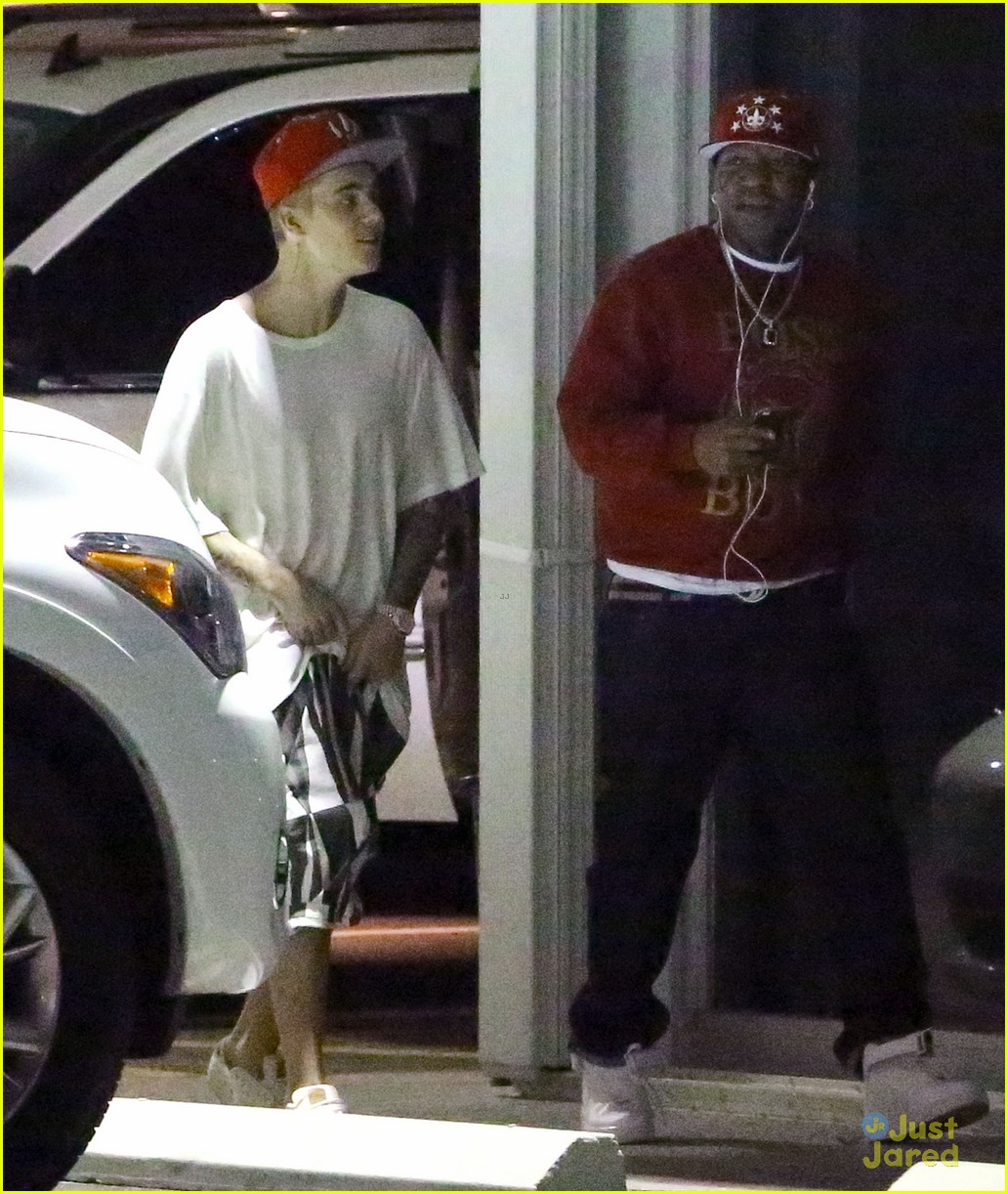 Full Sized Photo of selena gomez visits justin bieber studio miami 12 ...