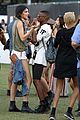 kendall and kylie jenner hang out with jaden and willow smith at coachella22