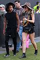 kendall and kylie jenner hang out with jaden and willow smith at coachella48