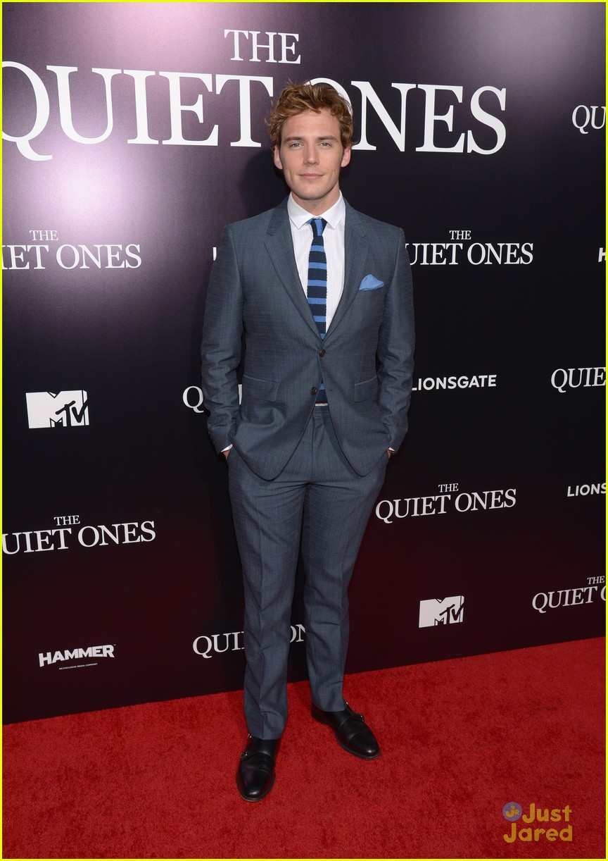 Sam Claflin & Olivia Cooke Bring 'The Quiet Ones' to Los Angeles