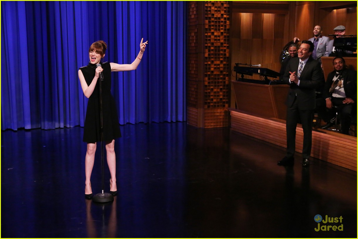 Emma Stone Engages in Lip Sync Battle with Jimmy Fallon! | Photo 669313