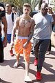 justin bieber continues going shirtless cannes 09