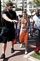 justin bieber continues going shirtless cannes 15