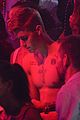 justin bieber gets shirtless while partying in cannes 02