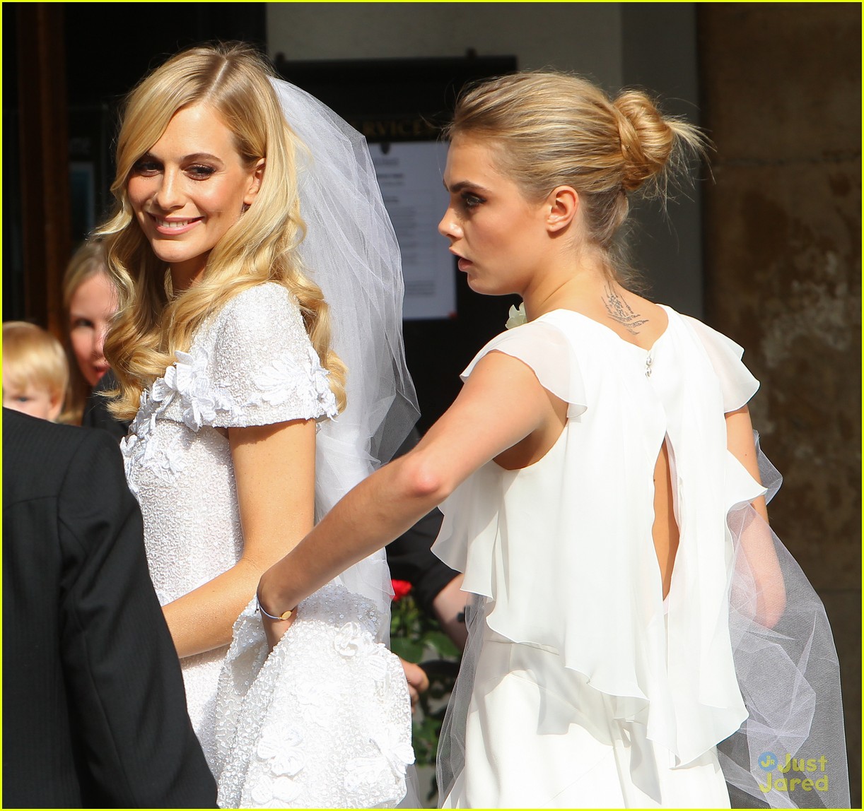 Cara Delevingne Debuts New Tattoo at Sister Poppy's Wedding! | Photo ...