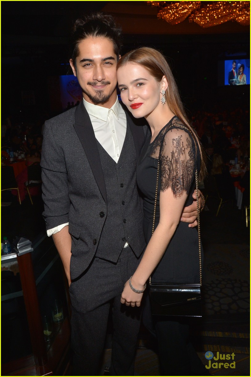 Avan Jogia Cozies Up to Girlfriend Zoey Deutch at 'Race to Erase MS ...