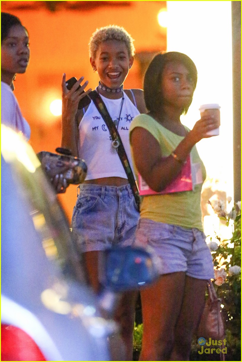 Jaden Smith Stops By Sugarfish Sushi Two Days In A Row With Friends In