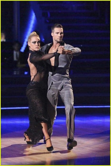 James Maslow Wears Team Jeta Tattoo During DWTS Finals Photo 677895   Dancing With the Stars James Maslow Peta Murgatroyd Pictures  Just Jared  Jr