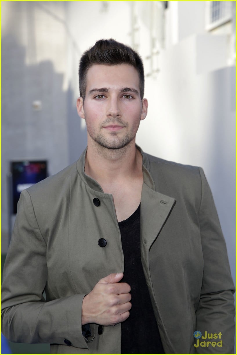 <b>James</b> <b>Maslow</b> & Peta Murgatroyd Strike a Pose at Wango Tango 2014.