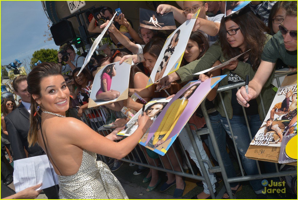 Lea Michele Follows the Yellow Brick Road at the 'Legends of Oz