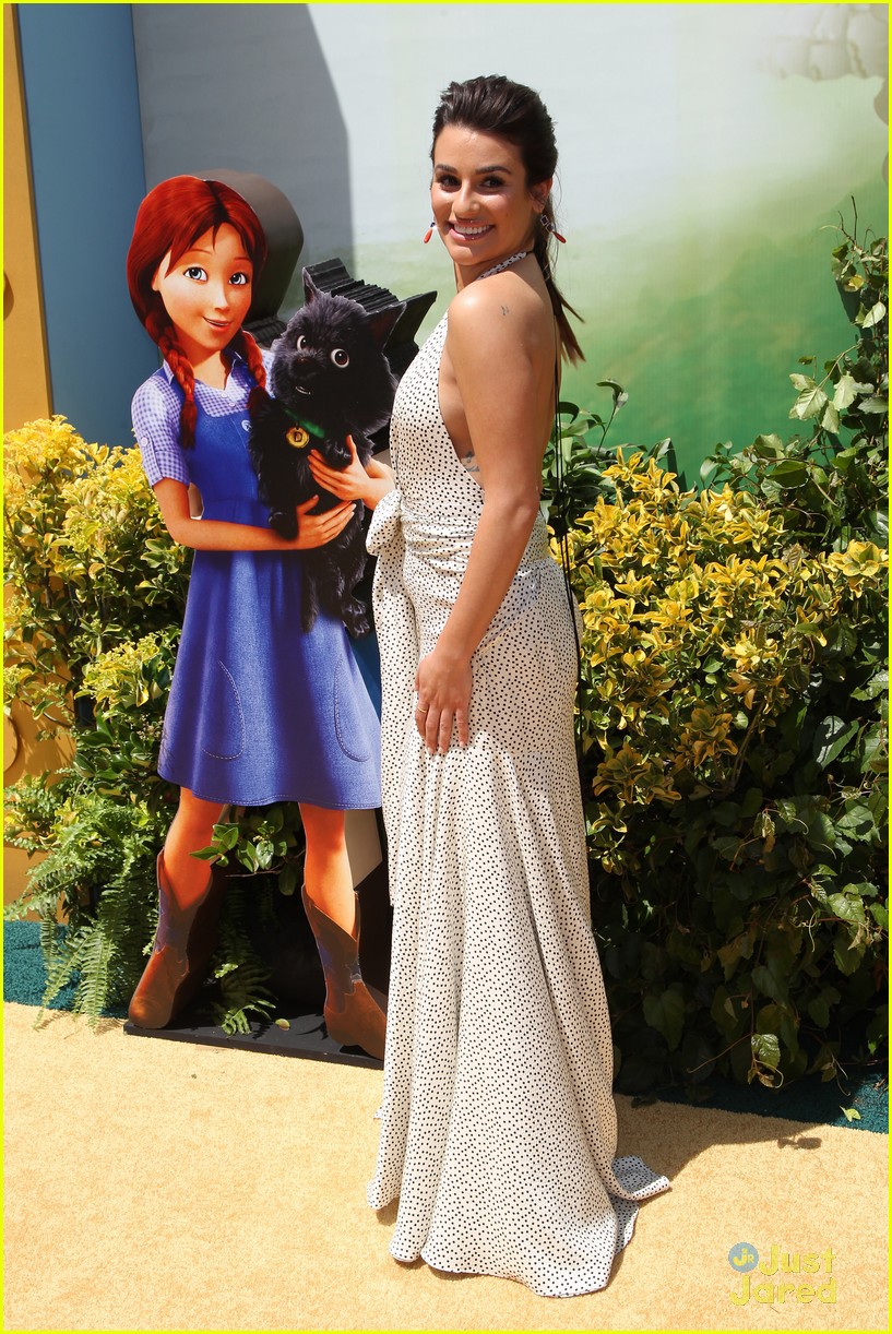 Lea Michele Follows the Yellow Brick Road at the 'Legends of Oz