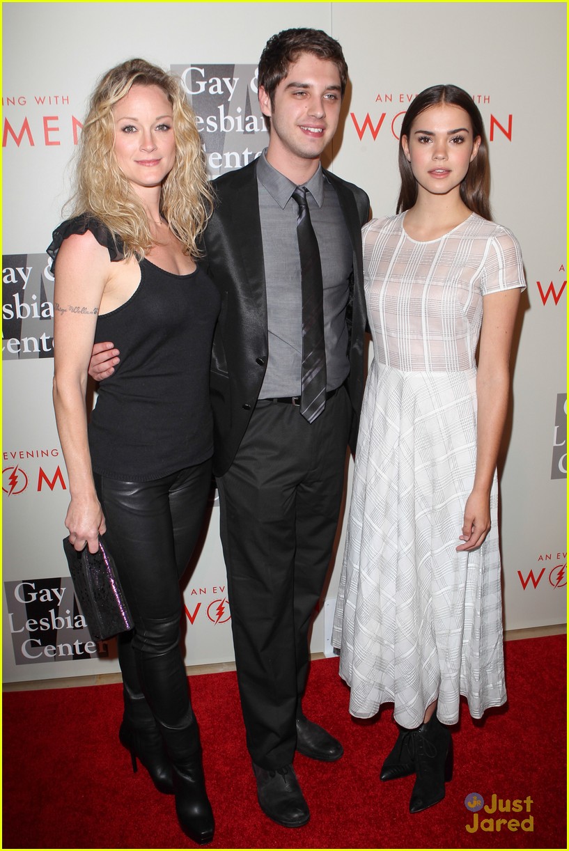 Maia Mitchell & David Lambert Spend an Evening with Women! | Photo ...