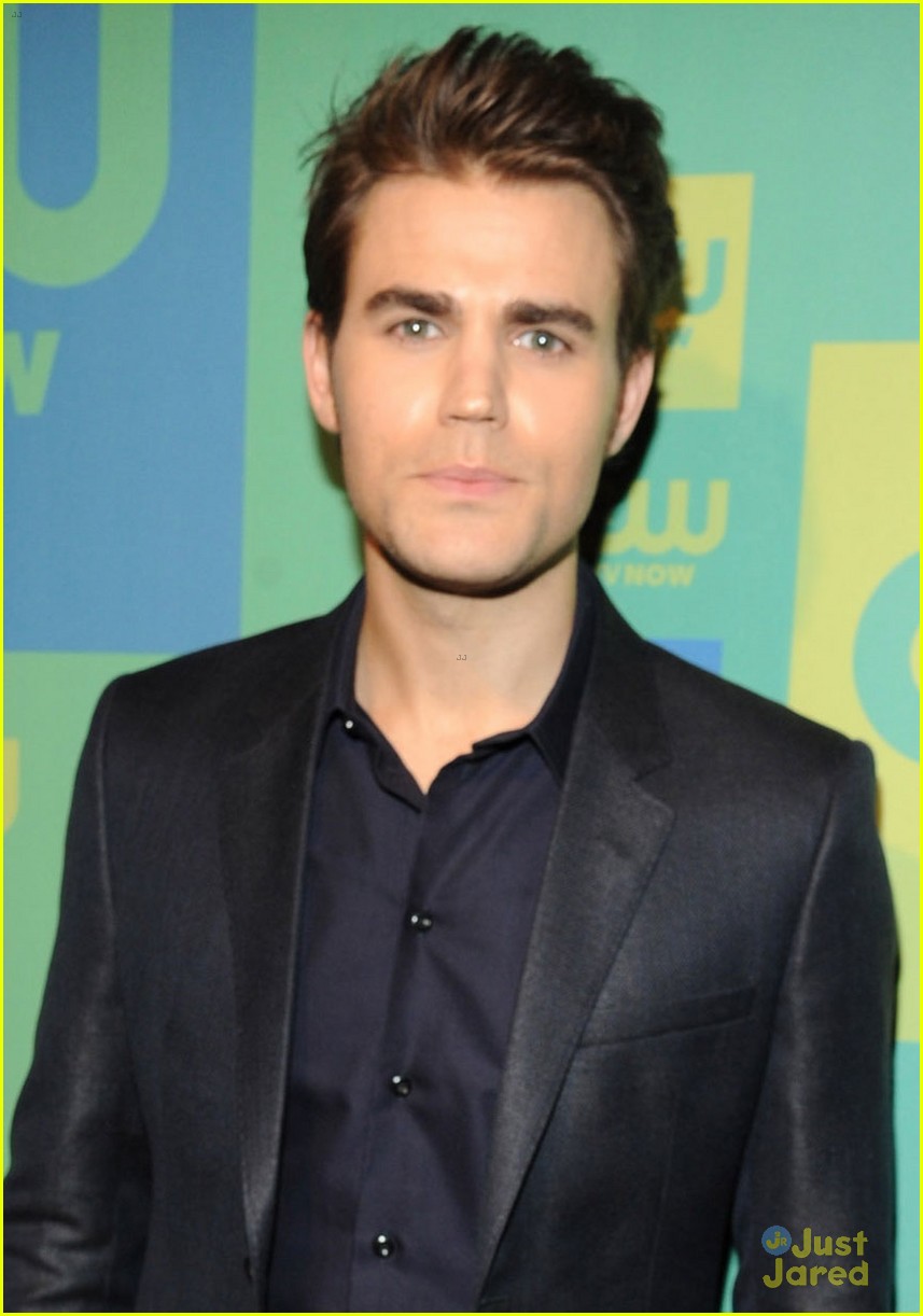 Paul Wesley & Nina Dobrev Attend The CW Upfronts Before 'The Vampire ...