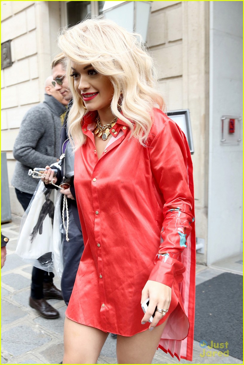 Rita Ora Is A Red Bombshell In Paris Photo 680238 Photo Gallery