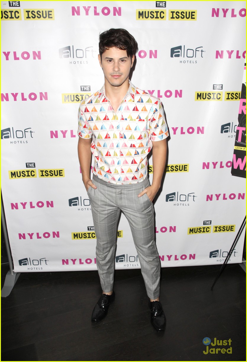 Torrey DeVitto & Renee Olstead Hit Up the 'Nylon' Music Issue Party