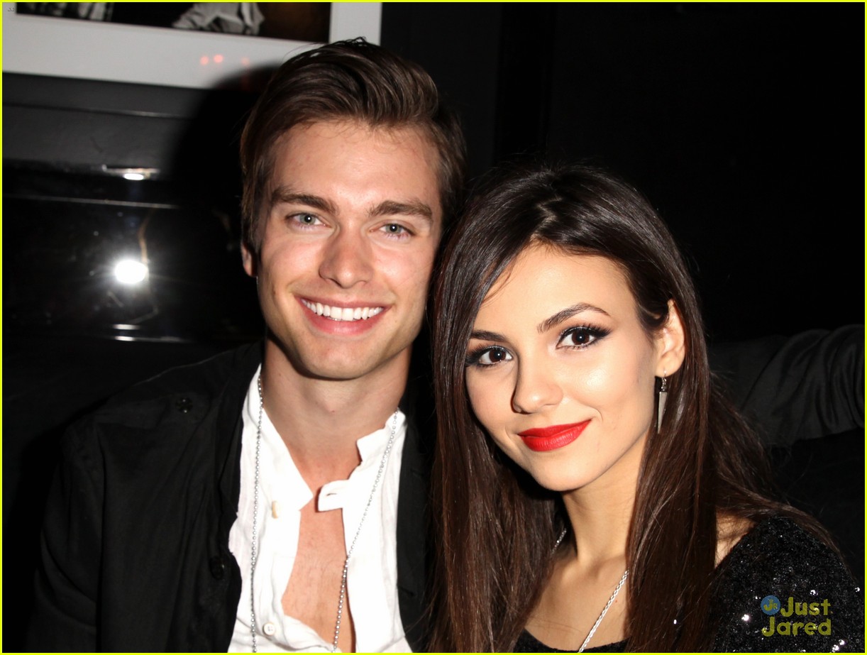 Victoria Justice Goes Rocker for 'Nylon' Party with Boyfriend Pierson