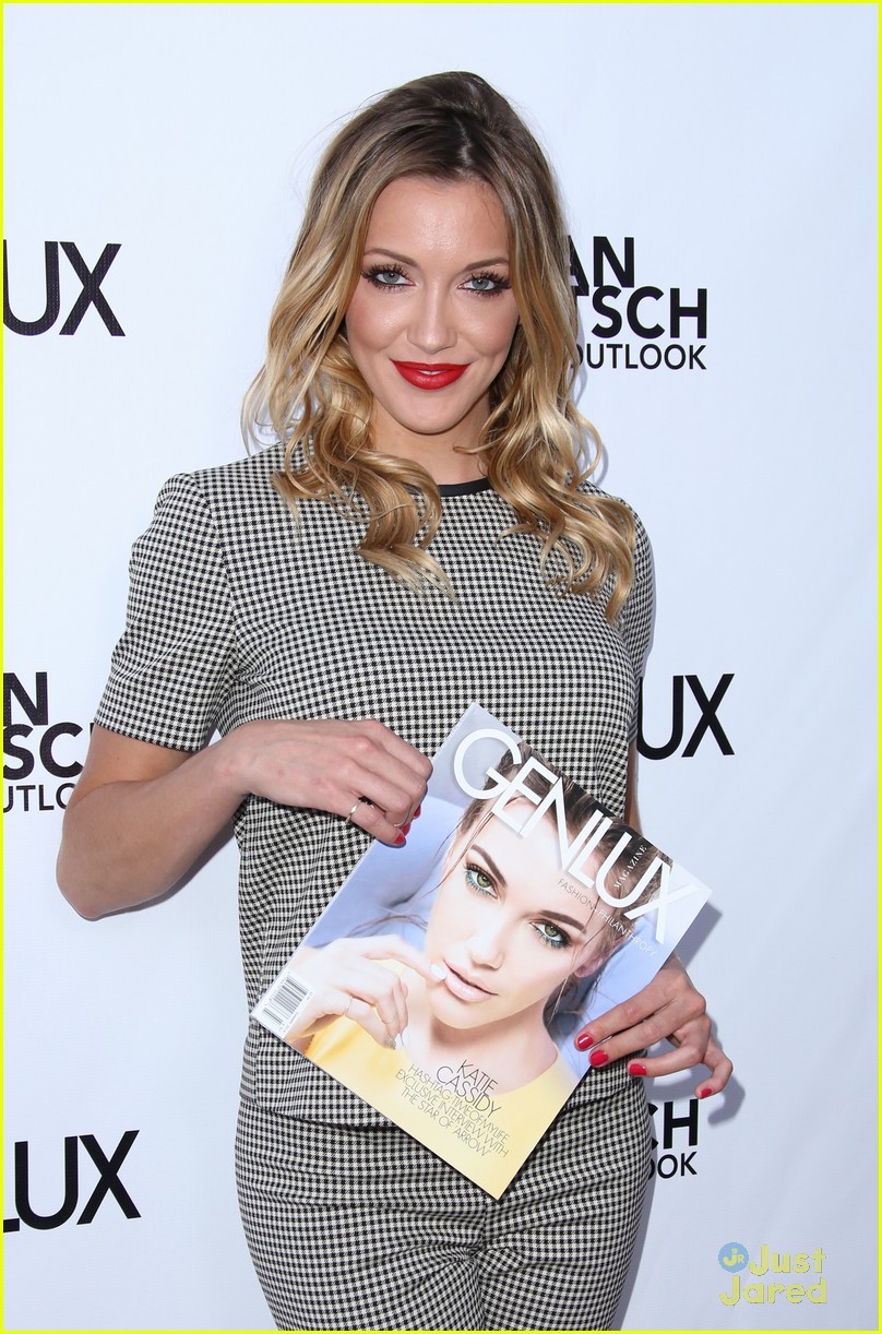 Katie Cassidy Celebrates 'Genlux' Cover - Watch Behind-the-Scenes