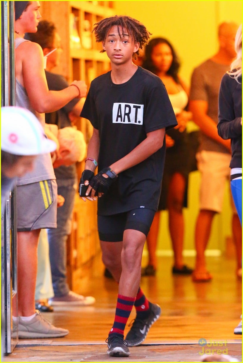 Jaden Smith Let Kris Jenner Borrow His Batman Boots After Kim ...