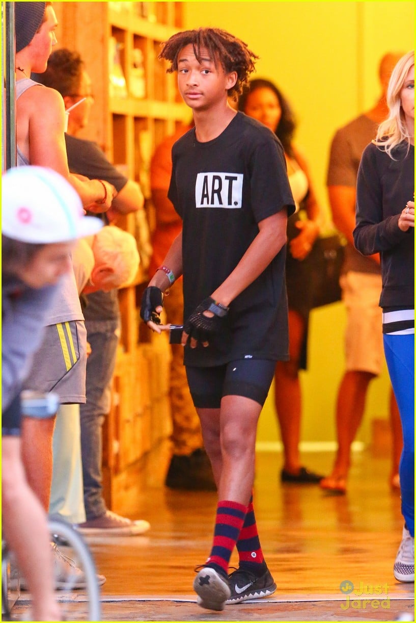 Jaden Smith Let Kris Jenner Borrow His Batman Boots After Kim ...