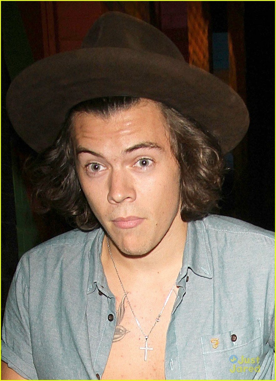 Harry Styles Shows Some Skin in Partially Unbuttoned Shirt! | Photo ...