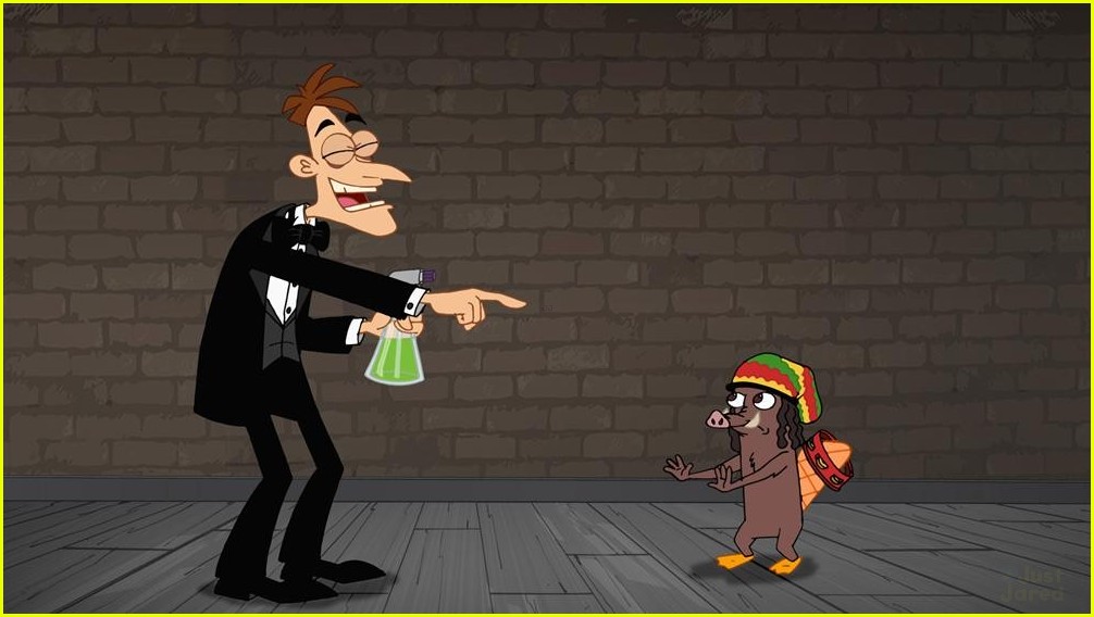 Full Sized Photo of phineas ferb klimpaloon stills 07 There's An All