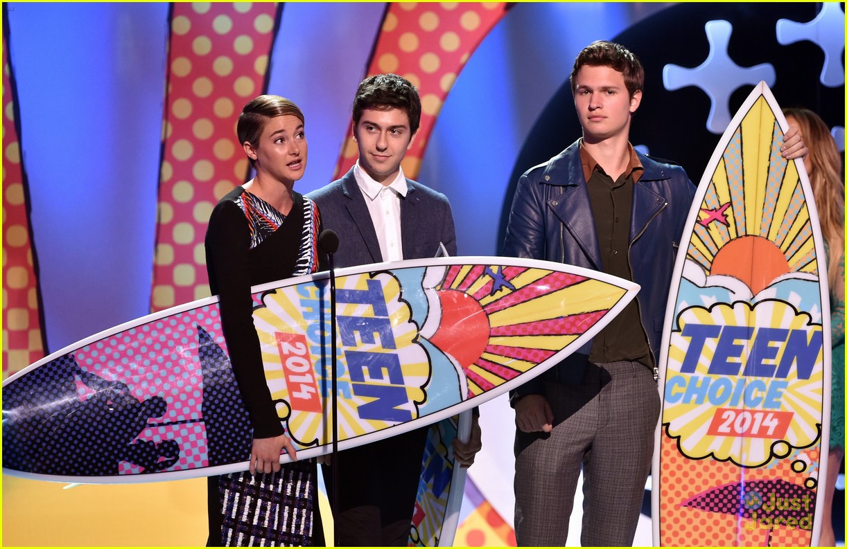 Ansel Elgort & Nat Wolff WIN Choice Movie Chemistry with Shailene