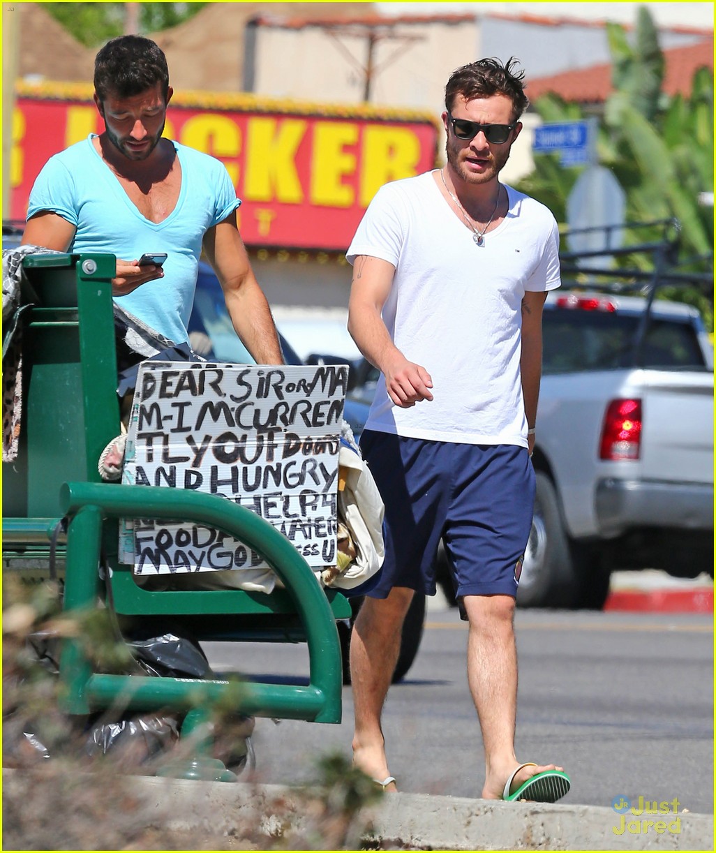 Ed Westwick Shirtless